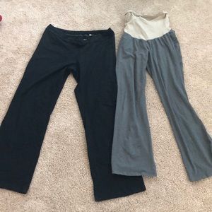 Bundle of maternity lounge pants